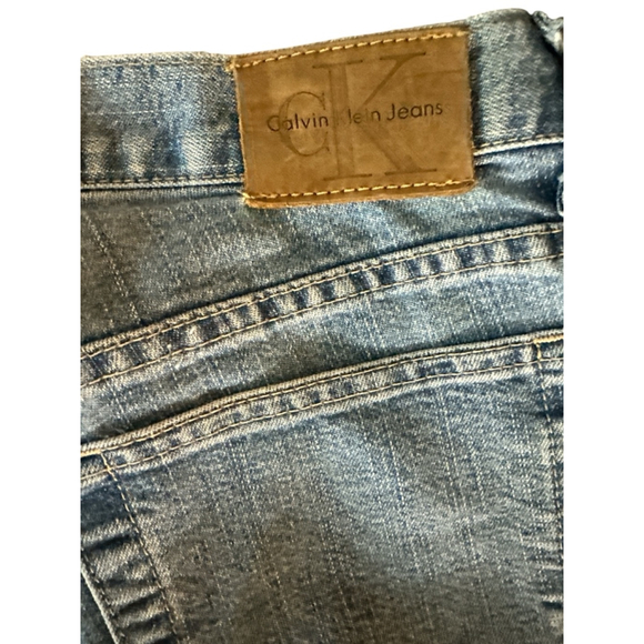 Women's Calvin Klein Jeans Light Blue Denim Pants, Size 8 - Picture 6 of 7